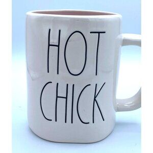 Hot Chick White Mug By Rae Dunn Magenta Artisan Collection